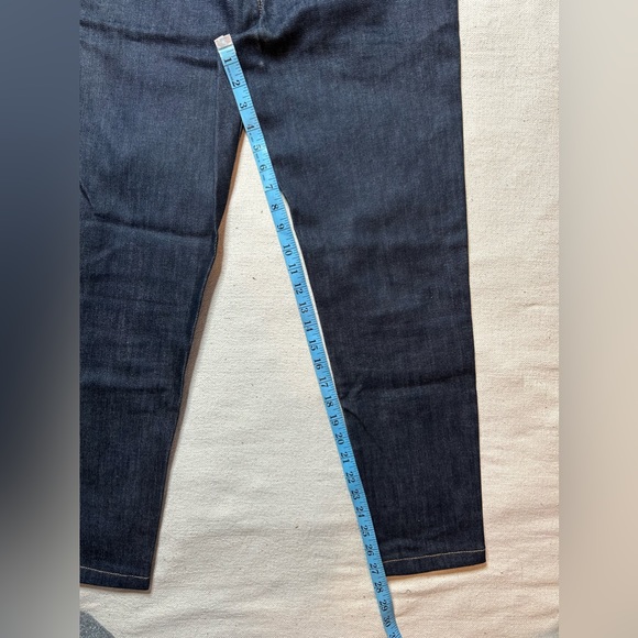 Zara Mens Raw Denim Flat Front Jeans - Picture 10 of 10